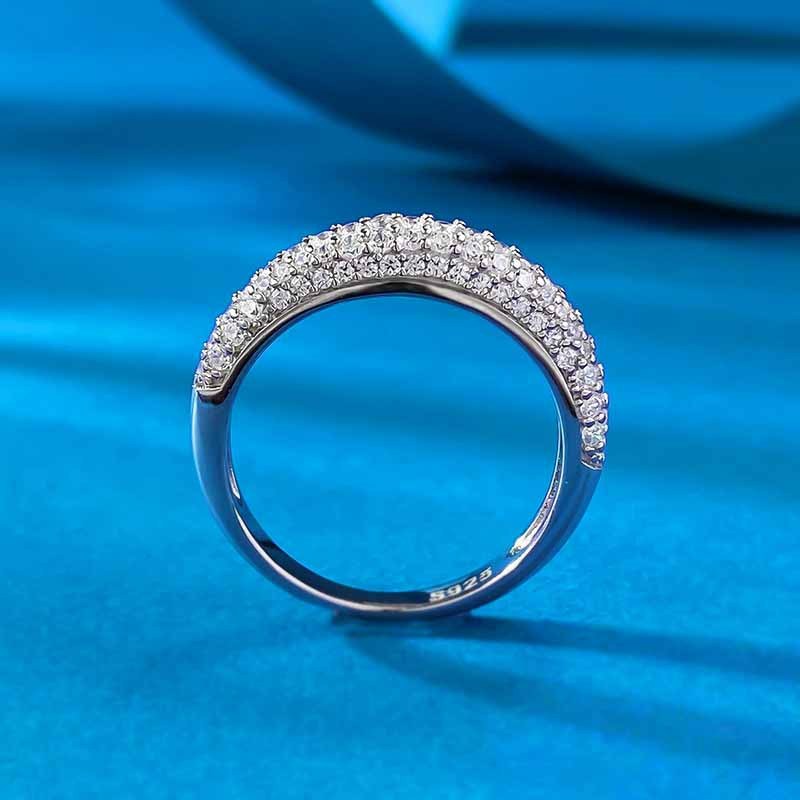 Europäischer und amerikanischer Vollrhinestone-Zirkonring für Damen
