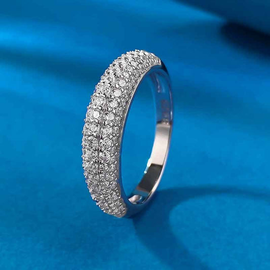 Europäischer und amerikanischer Vollrhinestone-Zirkonring für Damen