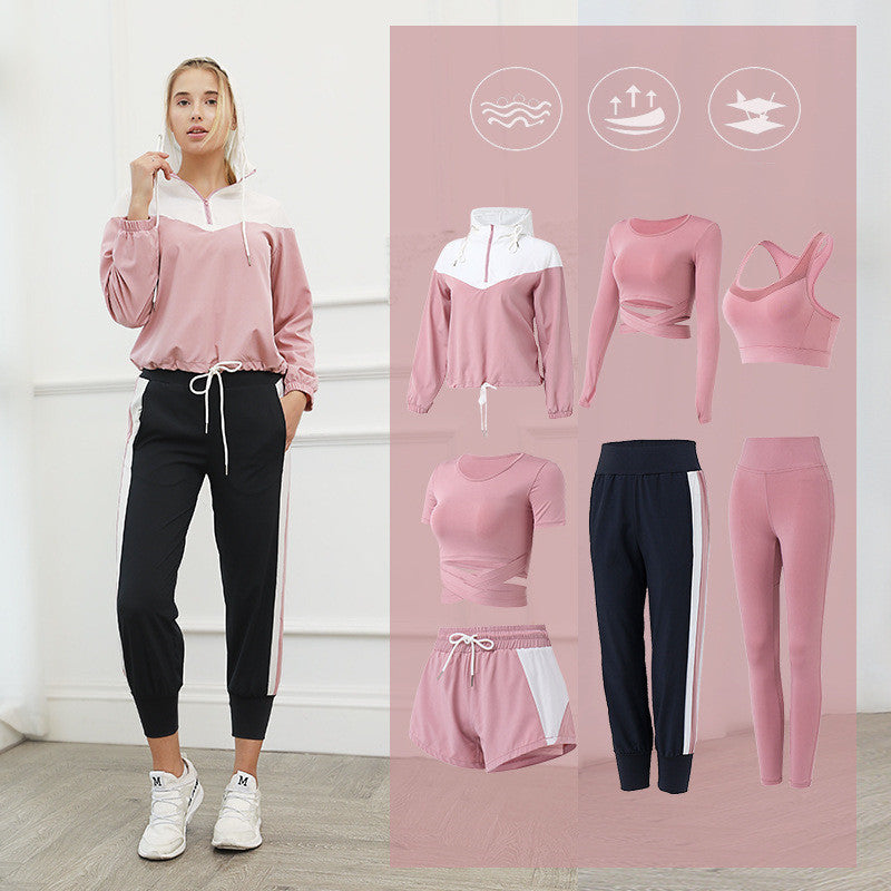 Yoga-Kleidung Sportanzug Frauen läuft schnell trocknend Plus Size Fashion Fitness-Kleidung