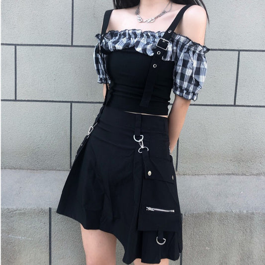 Schmaler Schmaler Workwear-Rock