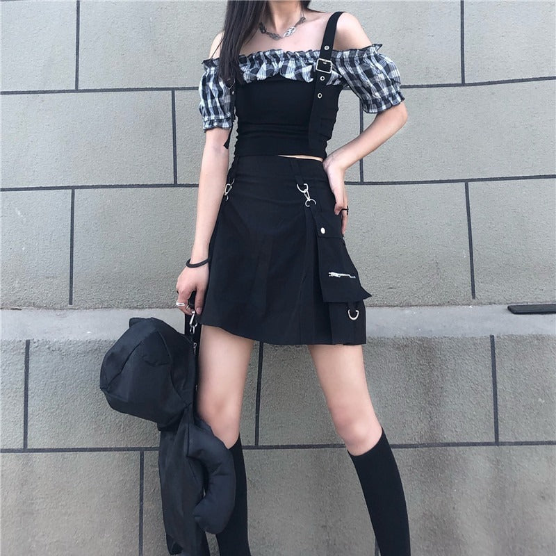 Schmaler Schmaler Workwear-Rock