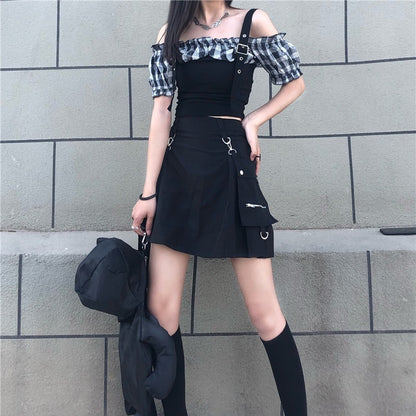 Schmaler Schmaler Workwear-Rock