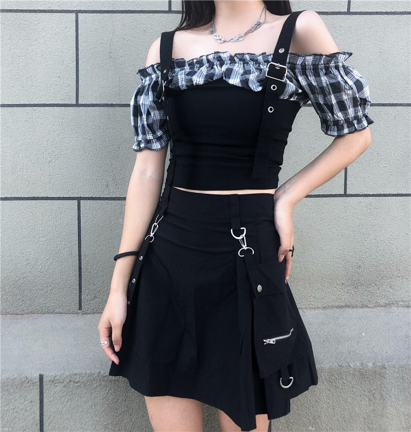 Schmaler Schmaler Workwear-Rock