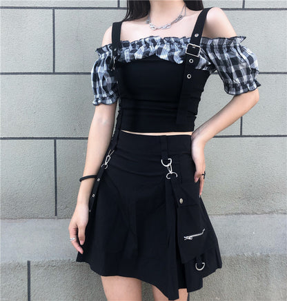 Schmaler Schmaler Workwear-Rock