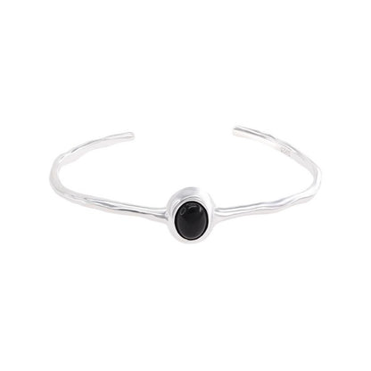 Elegantes Cold Feeling Aquamarin Armband für Damen