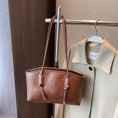 Modische Retro-Tasche mit großem Fassungsvermögen für Damen