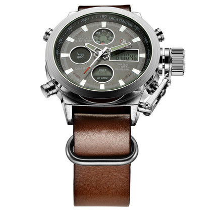 Relogio Masculino Luxusmarke Herrenuhren Herren Quarz Stunde Analog Digital LED Sportuhr Herren Army Military Armbanduhr