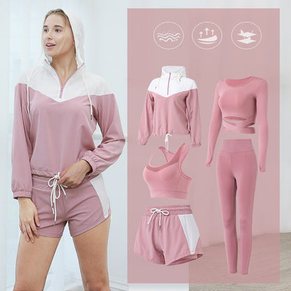 Yoga-Kleidung Sportanzug Frauen läuft schnell trocknend Plus Size Fashion Fitness-Kleidung