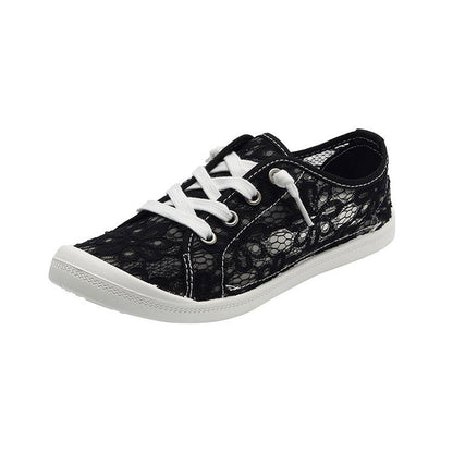 Lace Flats Schuhe Sommermode Freizeitschuhe Damen