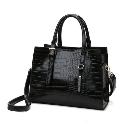 Lackleder Muster Mode Tasche Damen