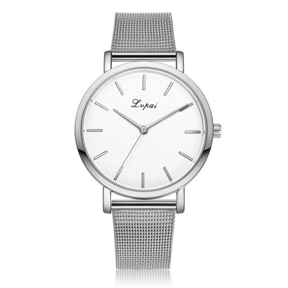 Vansvar mode marke silber und gold mesh band kreative marmor armbanduhr casual frauen quarz uhren geschenk relogio feminino
