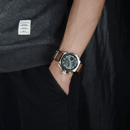 Relogio Masculino Luxusmarke Herrenuhren Herren Quarz Stunde Analog Digital LED Sportuhr Herren Army Military Armbanduhr
