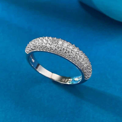 Europäischer und amerikanischer Vollrhinestone-Zirkonring für Damen