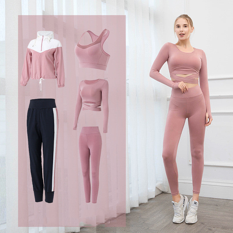 Yoga-Kleidung Sportanzug Frauen läuft schnell trocknend Plus Size Fashion Fitness-Kleidung