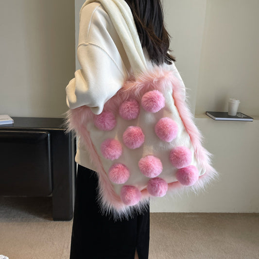 Süße Mode Plüsch Tasche Frauen