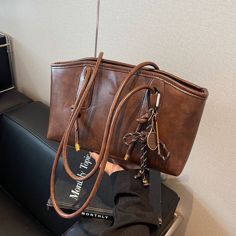Modische Retro-Tasche mit großem Fassungsvermögen für Damen