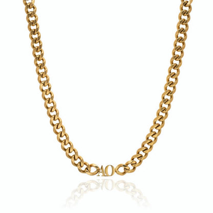 Couple's Initial Name Necklace