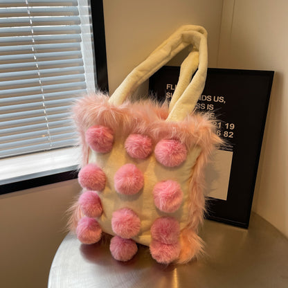 Süße Mode Plüsch Tasche Frauen