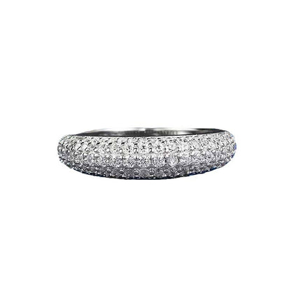 Europäischer und amerikanischer Vollrhinestone-Zirkonring für Damen