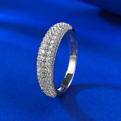 Europäischer und amerikanischer Vollrhinestone-Zirkonring für Damen