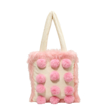 Süße Mode Plüsch Tasche Frauen