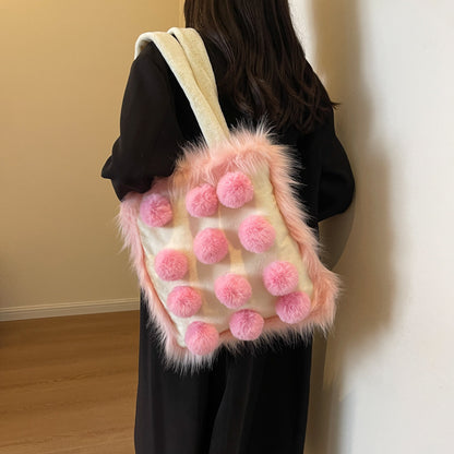 Süße Mode Plüsch Tasche Frauen