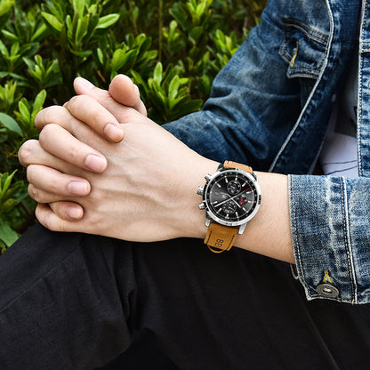 Mode Casual Uhr Herren Uhren Männer Luxus Marke Quarz Uhr Business Leder Männer's Watches Uhr